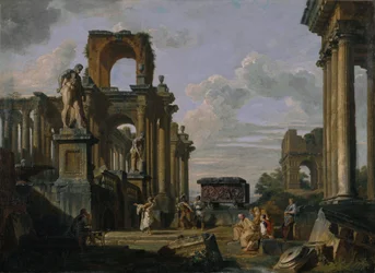Ancient Architecture and Sculpture Capriccio