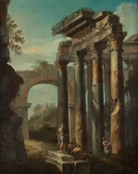 Roman Ruins Landscape