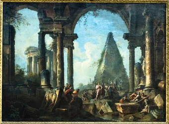 Alexander the Great in Front of Achilles