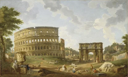 View of the Colosseum, 1747