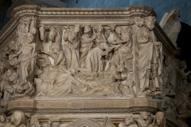 Adoration of the Magi, on the Pulpit in the Church of Sant