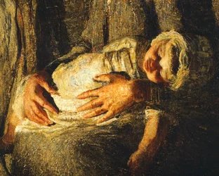 The Two Mothers (detail)