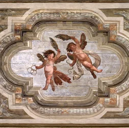Cupids, Vault of the Hall of the Theological Virtues