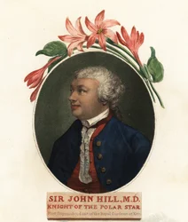 Portrait of Sir John Hill, Naturalist and Botanist