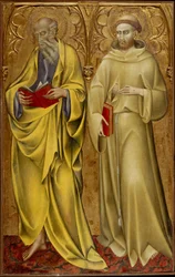 Saints Matthew and Francis, ca. 1435