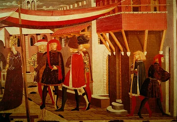 Frontal from the Adimari Cassone, Right Hand Panel, c.1450 (detail)