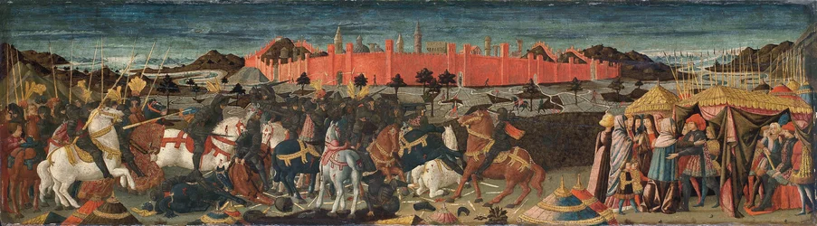 The Story of Coriolanus, from the Front of a Cassone