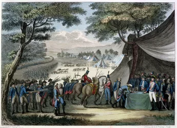 Pacification of the Vendee by General Hoche, 20th April 1795