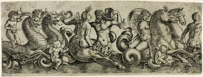 Frieze with Tritons and Nymphs
