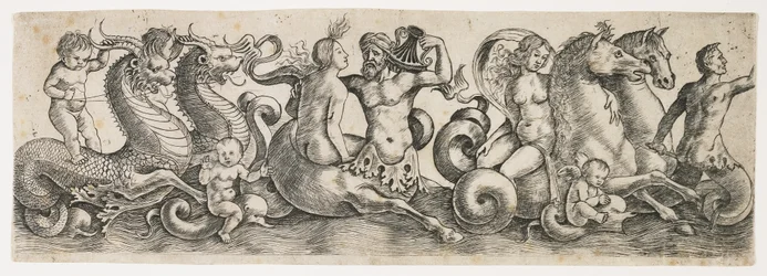 Frieze with Tritons and Nymphs