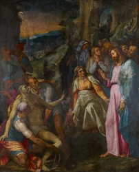 Raising of Lazarus, 1592
