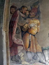 Two Men Talking to Each Other (detail)