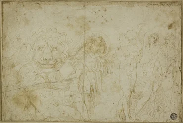 Blenheim Palace Sarcophagus: Bacchanal with Lion