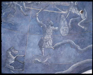 The Path of the Sun through the stars on the night of the 4th July 1442 (detail)