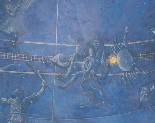 The Path of the Sun through the Stars on the Night of the 4th July 1442, Gemini and Cancer (detail)