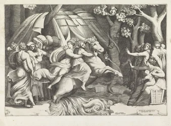 Cloelia Crossing the Tiber