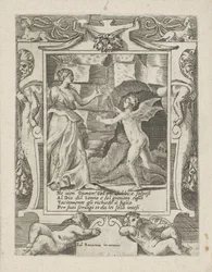 Juno Commands Sleep to Descend on Jupiter (Love, Anger, and Jealousy of Juno series) (Amori sdegni et gielosie di Giunone series)
