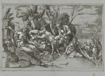 Jupiter Nursed by the Goat Amalthea