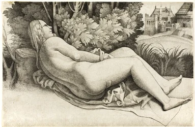 Woman Reclining in a Landscape