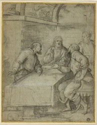 Study for the Supper at Emmaus