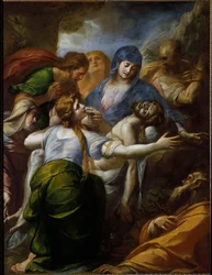 Pieta. Lamentation about the Death of Christ