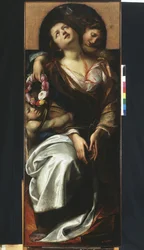 St. Cecilia with Two Angels