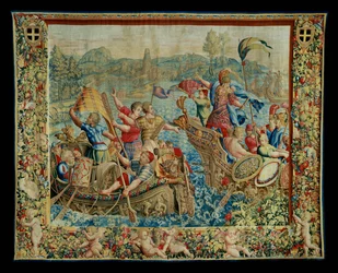 The History of Scipio: The Arrival in Africa, Sixth Piece of the Tapestry