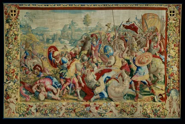 The History of Scipio: The Battle of the Ticinus, First Piece of the Tapestry