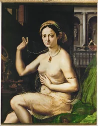 Lady at Her Toilet