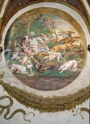 Those Born Under the Sign of Cancer in Conjunction with Mars Skilled in Hunting and Fishing, from the Camera dei Venti