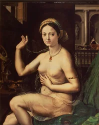 Woman with a Mirror