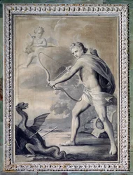 Apollo Killing the Snake Python