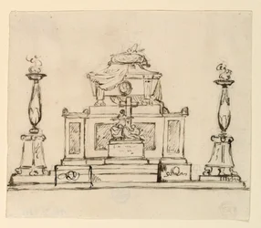 Elevation of a Sepulchral Monument
