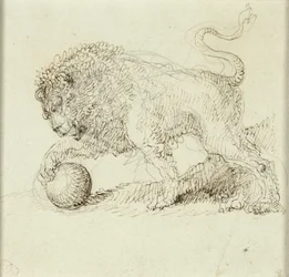 Lion with Ball