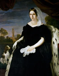 Portrait of Princess Maria Antonia of the Two Sicilies