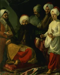 The Turkish Ambassador and his Entourage at the Court of Naples