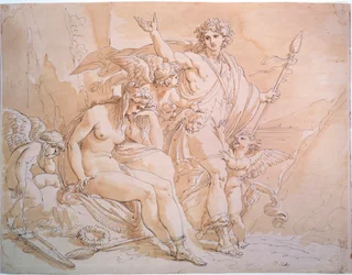 Bacchus and Ariadne, 1780s