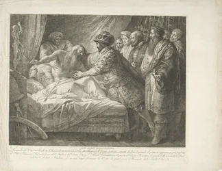 King Francis I at the Dying Leonardo da Vinci