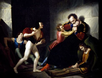 Count Ugolino biting his hands