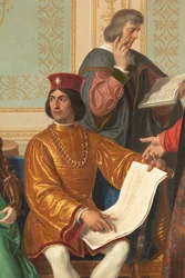 The Court of Ludovico il Moro (detail)