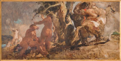 The Bathers and a Centaur