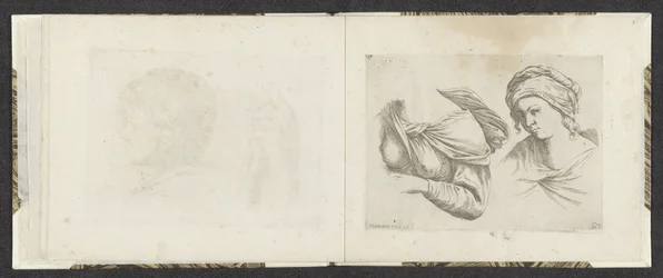 Upper Body of a Woman and Bust of a Woman (Tekenvoorbeelden)