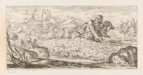 Polyphemus Chasing the Fleet of Aeneas