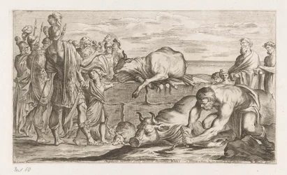 Trojans Sacrificing Animals to Neptune (The Wanderings of Aeneas)