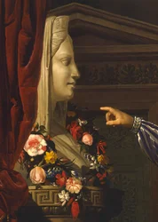 Old Man Pointing out Maria Luigia