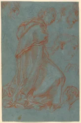 Studies for a Kneeling Monk