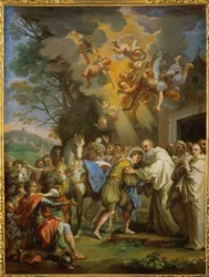 The Arrival of Saint Bernard in the Monastery of Citeaux