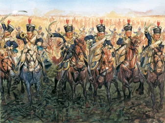 Napoleonic Wars: English Cavalry Charging