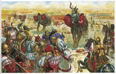 The elephant road to Zama second Punic War