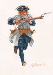 French Soldier at the Battle of Denain
